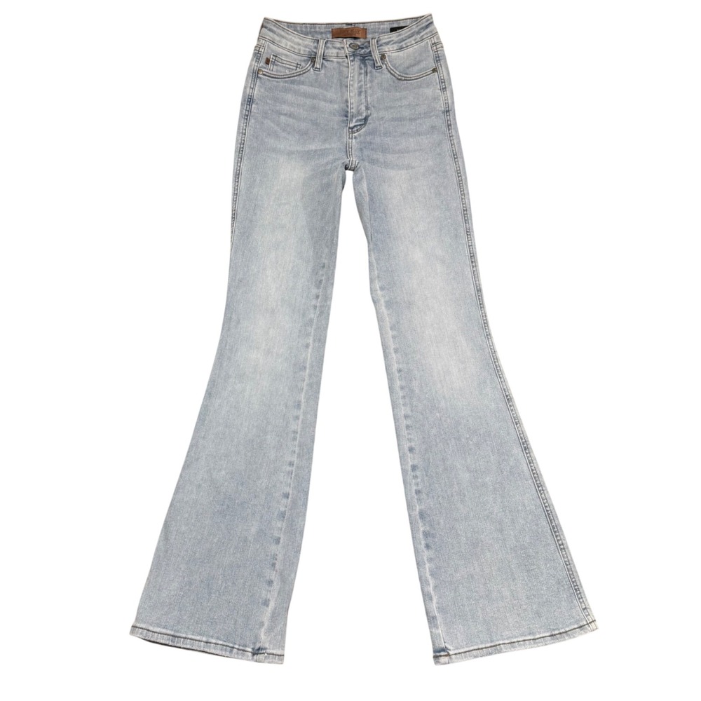 Judy Blue High Rise Bootcut Jeans Light Wash Denim Womens Size 3/26 Stretch